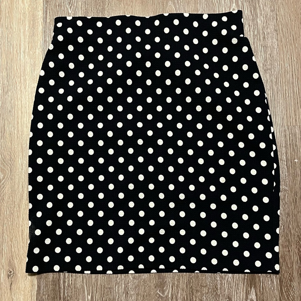 Polka dot skirt